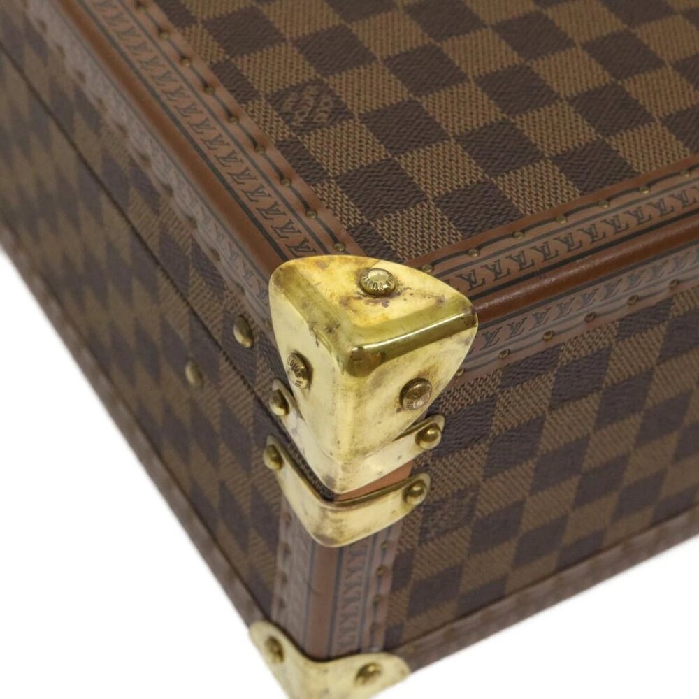 LOUIS VUITTON Damier Ebene Cotteville 40 Trunk LV Auth 29607SV - Picture 9 of 15